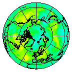 Ozone Field of 09 August 2012