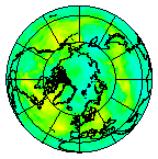 Ozone Field of 10 August 2012