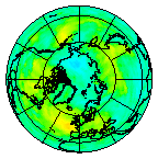 Ozone Field of 15 August 2012