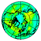Ozone Field of 22 August 2012