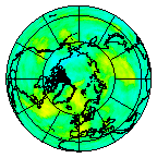 Ozone Field of 31 August 2012