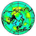 Ozone Field of 25 September 2012