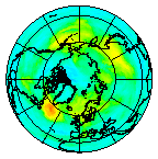 Ozone Field of 15 October 2012