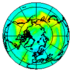 Ozone Field of 22 October 2012