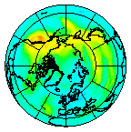 Ozone Field of 23 October 2012
