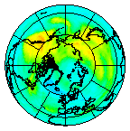 Ozone Field of 24 October 2012