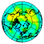 Ozone Field of 25 October 2012