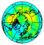 Ozone Field of 27 October 2012