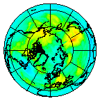 Ozone Field of 30 October 2012