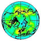 Ozone Field of 04 November 2012