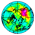 Ozone Field of 30 November 2012