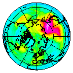 Ozone Field of 01 December 2012