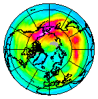 Ozone Field of 14 December 2012