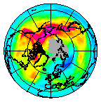 Ozone Field of 18 December 2012
