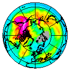 Ozone Field of 22 December 2012