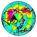 Ozone Field of 23 December 2012