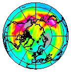 Ozone Field of 24 December 2012
