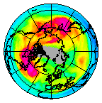 Ozone Field of 04 January 2013