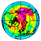Ozone Field of 09 January 2013