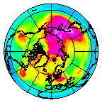 Ozone Field of 11 January 2013