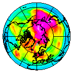 Ozone Field of 12 January 2013