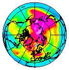 Ozone Field of 13 January 2013