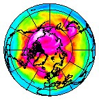 Ozone Field of 27 January 2013
