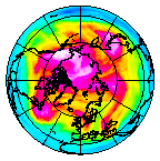 Ozone Field of 28 January 2013