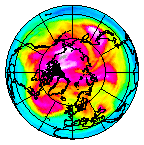 Ozone Field of 29 January 2013