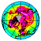 Ozone Field of 07 February 2013