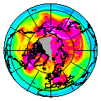 Ozone Field of 08 February 2013