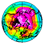 Ozone Field of 23 February 2013