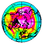 Ozone Field of 25 February 2013