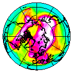 Ozone Field of 15 March 2013