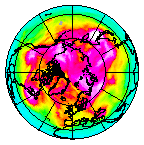 Ozone Field of 23 March 2013