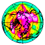 Ozone Field of 07 April 2013