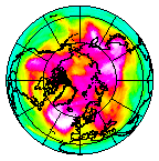 Ozone Field of 14 April 2013