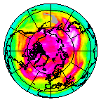 Ozone Field of 16 April 2013