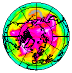 Ozone Field of 19 April 2013