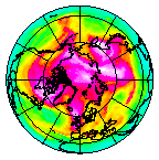 Ozone Field of 21 April 2013