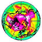 Ozone Field of 24 April 2013