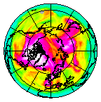 Ozone Field of 27 April 2013
