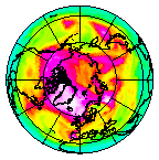 Ozone Field of 29 April 2013