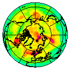 Ozone Field of 15 June 2013