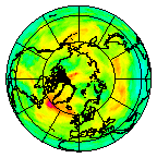 Ozone Field of 04 July 2013