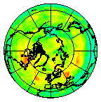 Ozone Field of 21 July 2013