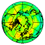 Ozone Field of 25 July 2013