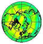 Ozone Field of 04 August 2013
