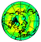 Ozone Field of 10 August 2013