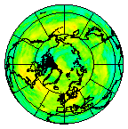 Ozone Field of 14 August 2013